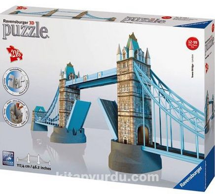 3D Puzzle Tower Bridge 216 Parça (RPB 125593)