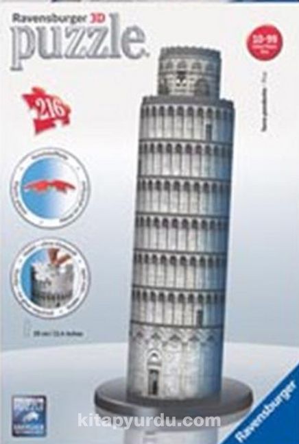 3D Puzzle Pisa Kulesi 216 Parça (RPB 125579)