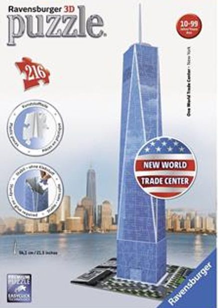 3D Puzzle Dünya Ticaret Merkezi 216 Parça (RPB 125623)