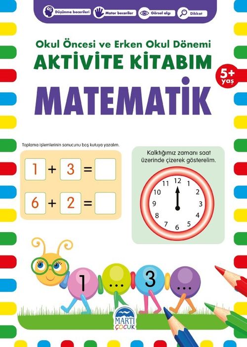 Aktivite Kitabım - Matematik (5+ Yaş)