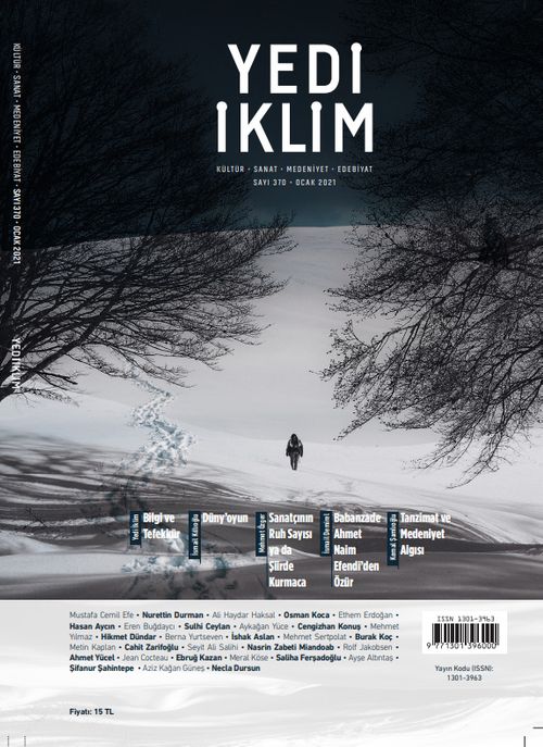 7edi İklim Sayı:370 Ocak 2021 Kültür Sanat Medeniyet Edebiyat Dergisi