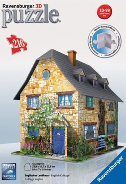 3D Puzzle Kır Evi 216 Parça (RPB 125852)