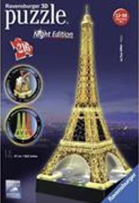 3D Puzzle Eyfel-Night 216 Parça (RPB 125791)