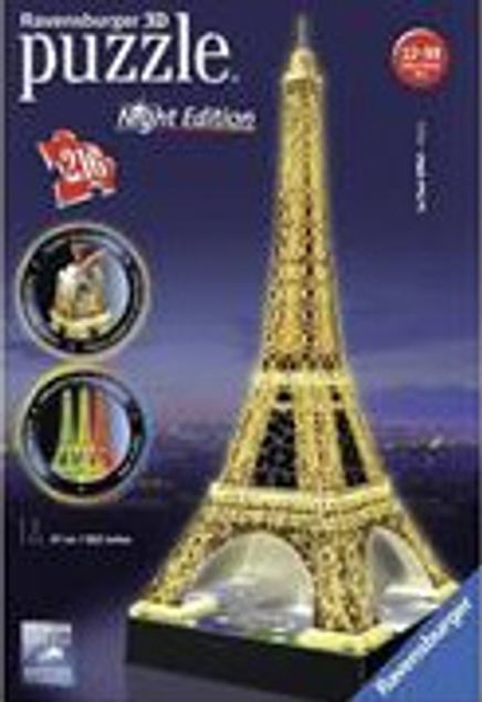 3D Puzzle Eyfel-Night 216 Parça (RPB 125791)