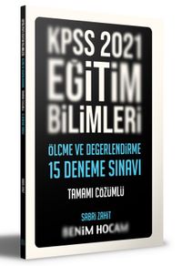 2021 Eğitim Bilimleri Ölçme ve Değerlendirme Tamamı Çözümlü 15 Deneme