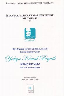 İstanbul Yahya Kemal Enstitüsü  Mecmuası V