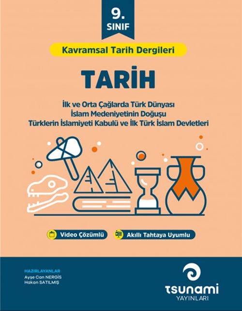 9. Sınıf Kavramsal Tarih Dergileri (2 Fasikül)