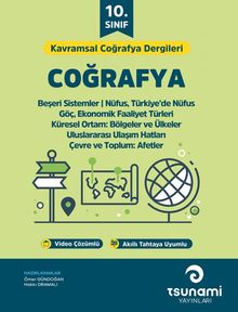 10. Sınıf Kavramsal Coğrafya Dergileri (2 Fasikül)