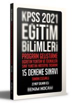 2021 KPSS Eğitim Bilimleri Program Geliştirme - ÖYT - Sınıf Yönetimi - Materyal Tasarımı Tamamı Çözümlü 15 Deneme Sınavı
