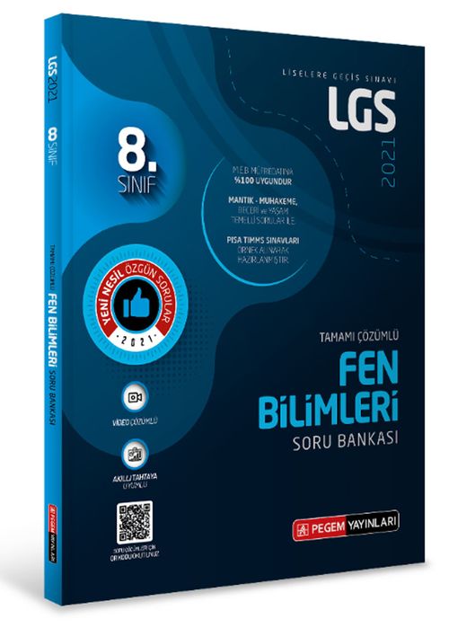 LGS Fen Bilimleri Tamamı Çözümlü Soru Bankası