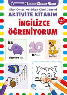 İngilizce Öğreniyorum Aktivite Kitabım 3-4-5 Yaş - Kolektif