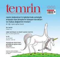 Temrin Aylık Edebiyat Dergisi Sayı:111 Ocak 2021