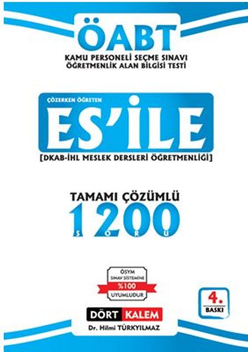 Es'ile ÖABT Tamamı Çözümlü Soru Bankası