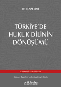 Türkiye'de Hukuk Dilinin Dönüşümü