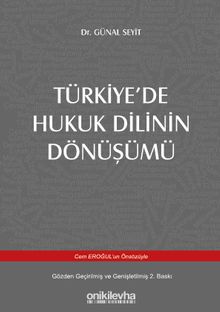 Türkiye'de Hukuk Dilinin Dönüşümü