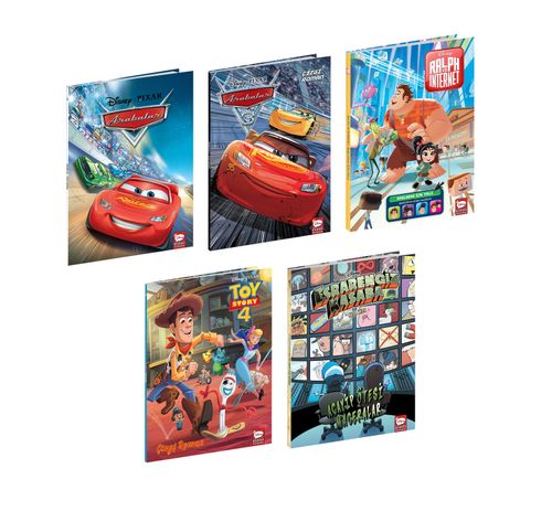 Disney Çizgi Klasikleri Erkek Çocuk Seti (5 Kitap)
