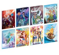 Disney Çizgi Klasikleri Kız Çocuk Seti (8 Kitap)