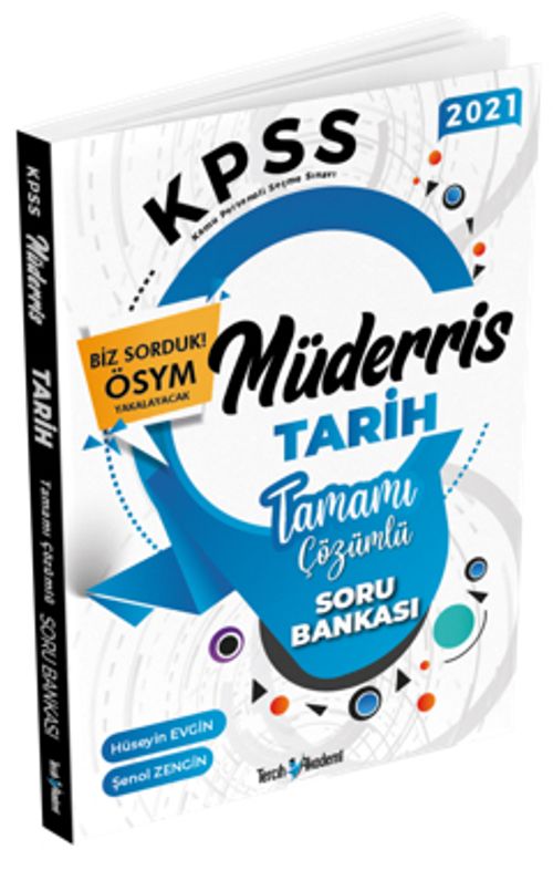 2021 KPSS Müderris Tamamı Çözümlü Tarih Soru Bankası
