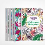 Yetişkinler İçin Boyama Kitabı Seti (4 Kitap Takım)