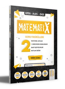 KPSS ALES DGS MatematiX Soru Fasikülleri 2 - Olcay Küçükçelik