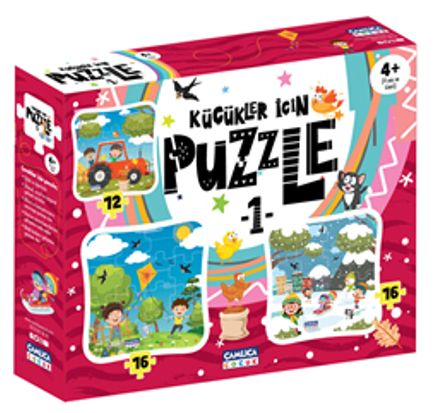 Küçükler İçin Puzzle 1 (Kutulu)