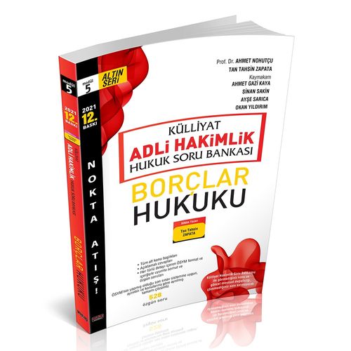 Külliyat Borçlar Hukuku Soru Bankası Adli Hakimlik 