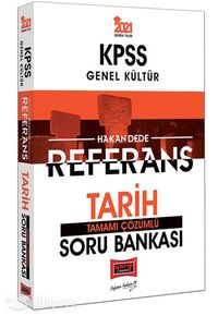 2021 KPSS Tarih Referans Tamamı Çözümlü Soru Bankası 