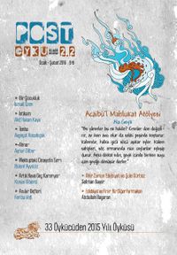 Post Öykü Sayı:8 Ocak-Şubat 2016