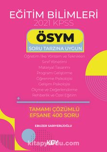 2021 KPSS Eğitim Bilimleri Sınavı - Ebuzer Sarıyerlioğlu