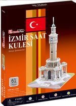 Cubic Fun 3D 61 Parça Puzzle İzmir Saat Kulesi (Kod:C168h)