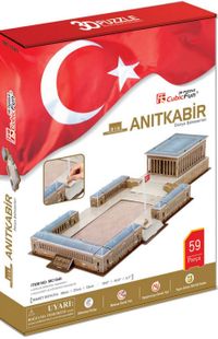 Cubic Fun 3D 59 Parça Puzzle Anıtkabir (Kod:MC154h)