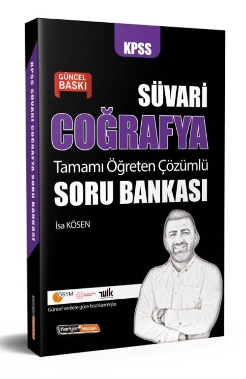 2021 KPSS Süvari Coğrafya Tamamı Öğreten Çözümlü Soru Bankası 