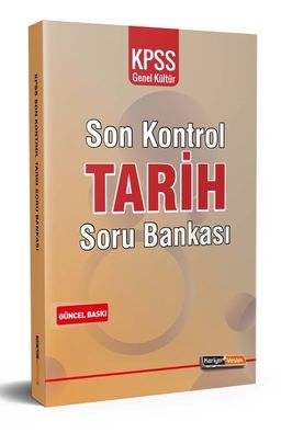 2021 KPSS Genel Kültür Son Kontrol Tarih Soru Bankası