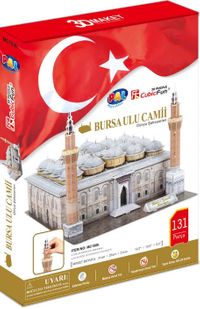 Cubic Fun 3D 131 Parça Puzzle Bursa Ulu Camii (Kod:MC180h)
