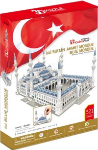 Cubic Fun 3D 321 Parça Puzzle Sultan Ahmet Camii (Kod:MC203h)