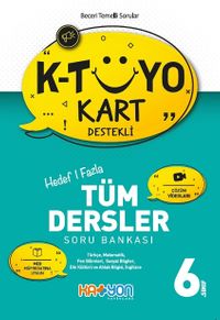 6. Sınıf K Tüyo Kart Destekli Tüm Dersler Soru Bankası