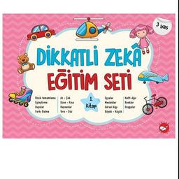 Dikkatli Zeka Eğitim Seti 1. Kitap- 3 Yaş
