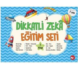 Dikkatli Zeka Eğitim Seti 2. Kitap- 3 Yaş
