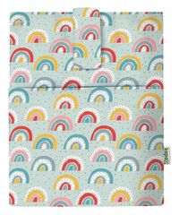 Kapax Mona Cepli Kitap Kılıfı - Gökkuşağı - 175