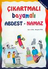 &Ccedil;ıkartmalı Boyamalı Abdest-Namaz