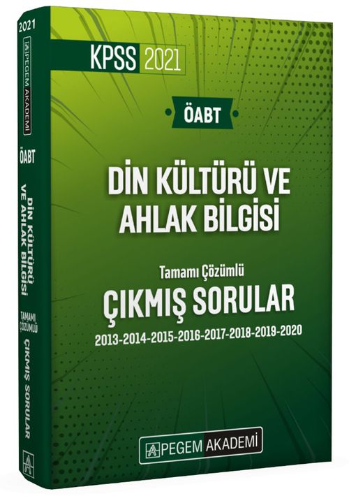2021 KPSS ÖABT Din Kültürü ve Ahlak Bilgisi Tamamı Çözümlü Çıkmış Sorular