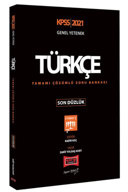 2021 KPSS Türkçe Son Düzlük Tamamı Çözümlü Soru Bankası