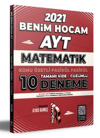 2021 AYT Matematik Konu Özetli Fasikül Fasikül Tamamı Video Çözümlü 10 Deneme Sınavı 