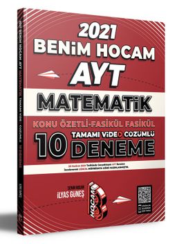 2021 AYT Matematik Konu Özetli Fasikül Fasikül Tamamı Video Çözümlü 10 Deneme Sınavı 