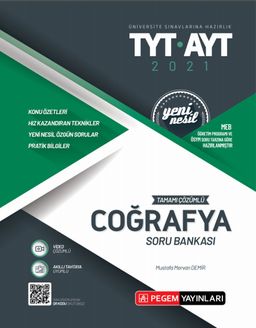 Üniversite Sınavlarına Hazırlık TYT Tamamı Çözümlü Coğrafya Soru Bankası