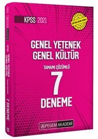 2021 Genel Yetenek Genel Kültür Tamamı Çözümlü 7 Deneme