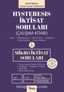 Hysteresis İktisat Soruları Mikro İktisat - Tufan Samet Özdurak