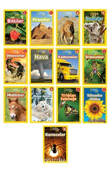 National Geographic Kids Okuma Serisi Seviye 1 Seti (13 Kitap) - Melissa Stewart