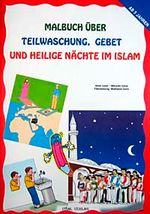 Malbuch Über Teilwaschung Gebet Und Heilige Nachte Im İslam ( Büyük Boy Abdest Kandil Gece)