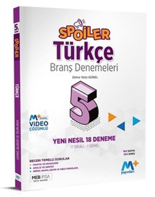 5. Sınıf Spoiler Türkçe Branş Denemeleri
